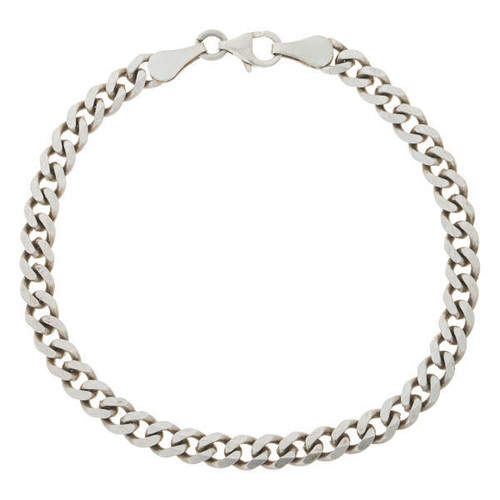 دستبند نقره زنانه گالری قیراط ۹۸ مدل SD-03 پهن