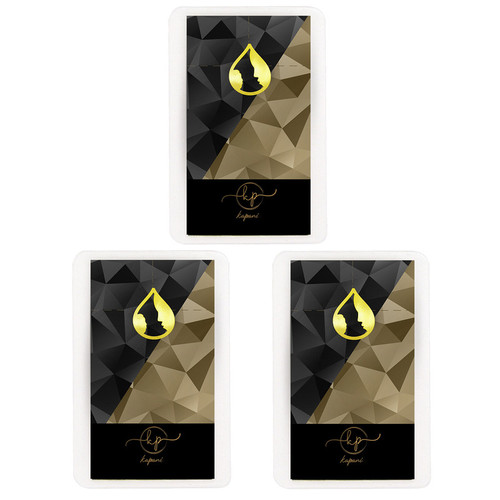 طلا گرمی 18 عیار قیراط98 مدل مادر کد kc007-p3 بسته 3 عددی