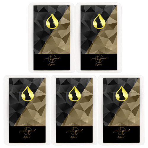 طلا گرمی 18 عیار قیراط98 مدل مادر کد kc007-p5 بسته 5 عددی