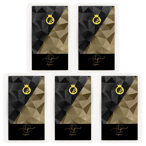 طلا گرمی 18 عیار قیراط98 مدل انار کد kc012-p5 بسته 5 عددی