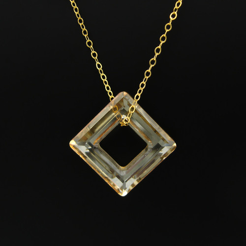 گردنبند طلا 18 عیار زنانه قیراط98 مدل KN060