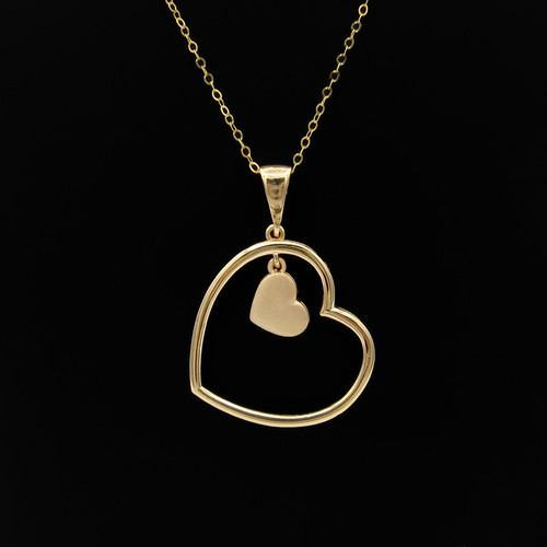 گردنبند طلا 18 عیار زنانه قیراط98 مدل kn102