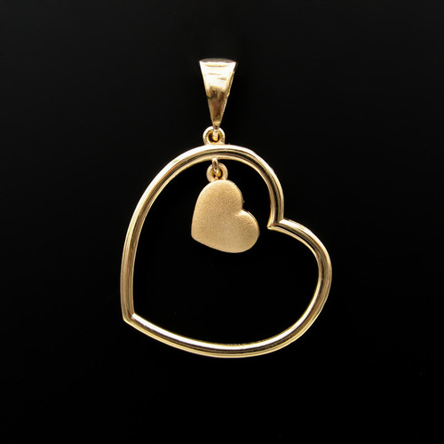 آویز گردنبند طلا 18 عیار زنانه مدل kp043