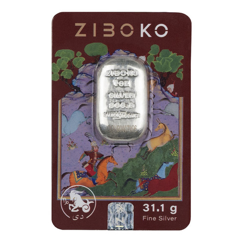 شمش نقره 1 اونسی زیبوکو دی