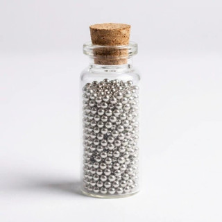 ساچمه نقره 100 گرمی عیار ۹۹۹-۹۹۹.۹ پلمپ قیراط۹۸